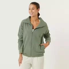 CAMPERA SADIKI UNISEX VERDE VLACK - comprar online