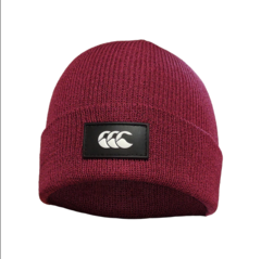 GORRO DE LANA COMB BEANIE CANTERBURY BORDO
