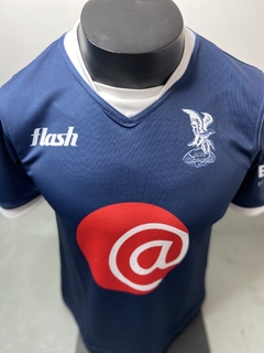 CAMISETA DE RUGBY FLASH CLVB ARGENTINO DE BAHÍA BLANCA 2024 CON SPONSOR (TITULAR) en internet