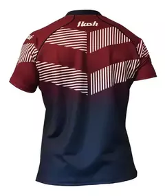 CAMISETA DE RUGBY FLASH URBA ALTERNATIVA BORDÓ en internet