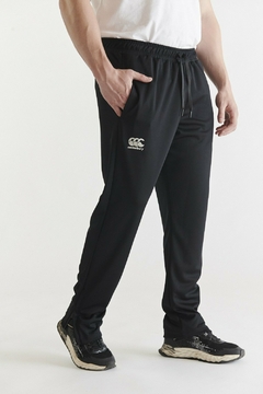 JOGGING TRAINING CANTERBURY STRETCH TAPERED POLY KNIT BLACK IMPORTADO - comprar online