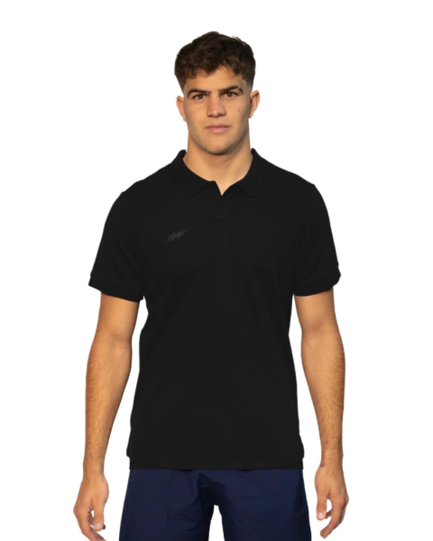 CHOMBA POLO PIQUE FLASH NEGRO - comprar online