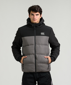 CAMPERA CANTERBURY DONEGAL (GRIS Y NEGRA)