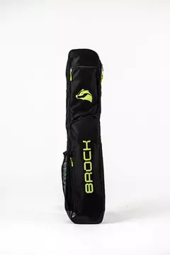 FUNDA BOLSO PORTA PALO JUNIOR NEGRO C/AMARILLO BROCK