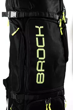 FUNDA BOLSO PORTA PALOS ELITE RUEDAS AMARILLO BROCK en internet