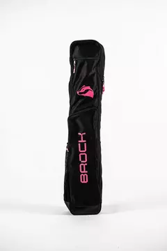 FUNDA BOLSO PORTA PALO JUNIOR NEGRO C/ROSA BROCK