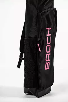 FUNDA BOLSO PORTA PALO JUNIOR NEGRO C/ROSA BROCK - tienda online
