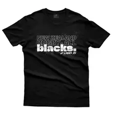 REMERA DE ALGODON KING SIZE NUEVA ZELANDA RUGBY ALL BLACKS LIONS XV en internet