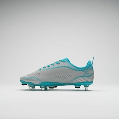 BOTINES DE RUGBY GILBERT CAGE PRO PACE 6 STUD (ALUMINIO - BACKS) - In Goal Tienda
