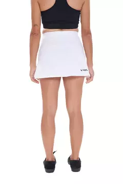POLLERA CON CALZA REVES BLANCO en internet