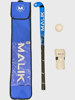 KIT MALIK PALO DE MADERA+CANILLERAS+FUNDA+BOCHA en internet