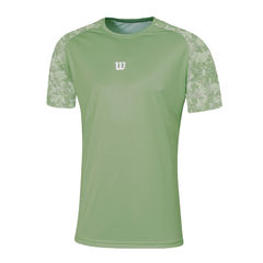 REMERA TRAINING WILSON VERDE JASPEADA - comprar online