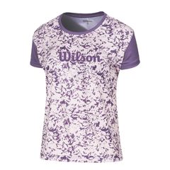 REMERA TRAINING MUJER VIOLETA JASPEADA WILSON