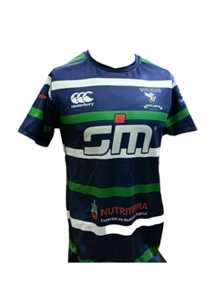 CAMISETA DE RUGBY CANTERBURY SAN JUAN CON SPONSOR - comprar online