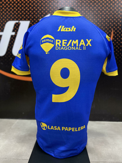 CAMISETA DE RUGBY FLASH LA PLATA ALTERNATIVA CON NÚMERO Y/O SPONSOR - In Goal Tienda