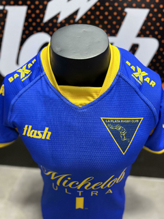 CAMISETA DE RUGBY FLASH LA PLATA ALTERNATIVA CON NÚMERO Y/O SPONSOR en internet