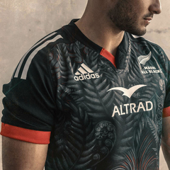 CAMISETA DE RUGBY IMPORTADA ADIDAS MAORI ALL BLACKS HOME - comprar online