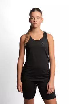 MUSCULOSA TRAINING BLOW REVES NEGRA - comprar online