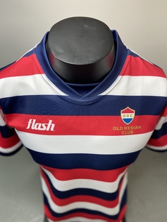 CAMISETA DE RUGBY FLASH OLD RESIAN CLUB (ROSARIO) - TITULAR en internet