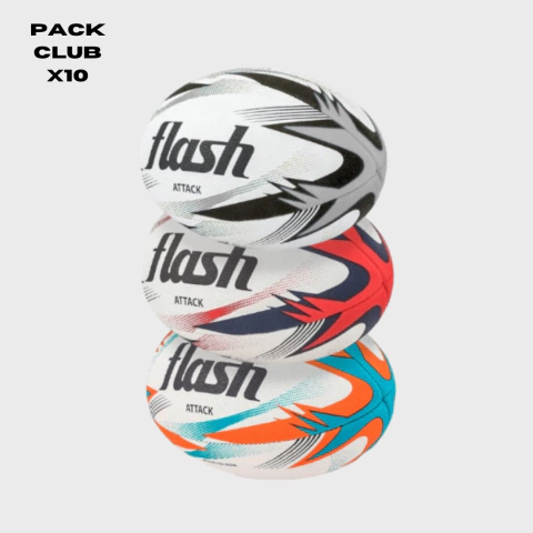 PACK CLUB 10u. PELOTA FLASH ATTACK (MODELO TRAINING) - comprar online