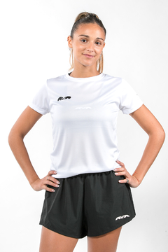 REMERA DEPORTIVA DRY FIT MUJER TK KILE BLANCA - comprar online