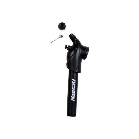 INFLADOR DE PELOTAS NASSAU DOBLE ACCION 8.5´´ + MEDIDOR DE PRESION - comprar online