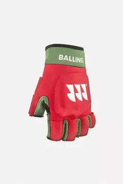 GUANTE PARA HOCKEY SHORT GLOVE BALLING ROJO - comprar online