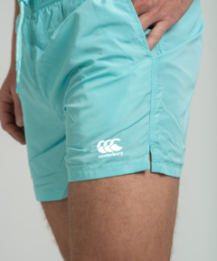 SHORT DE BAÑO VERDE AGUA WAIKATO CANTERBURY - comprar online