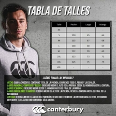BUZO CANGURO RUSTICO CANTERBURY EMBROIDERY en internet
