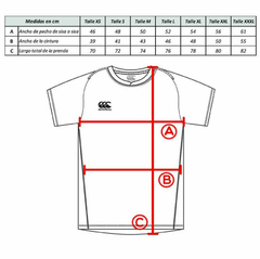 CAMISETA DE RUGBY CANTERBURY SELECCIÓN URBA- TRIAL URBA - In Goal Tienda