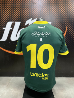 CAMISETA DE RUGBY FLASH LOS TILOS CON NÚMERO Y/O SPONSOR (TITULAR - 2023) en internet