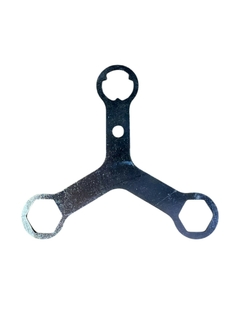 LLAVE DE ALUMINIO PARA AJUSTE DE TAPONES PARA BOTINES DE ROSCA UNIVERSAL CON LAS DOS MEDIDAS - comprar online
