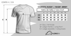 CAMISETA DE RUGBY STADE RAYOS LIONS XV - comprar online