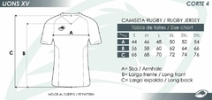 CAMISETA DE RUGBY BLUES SUPER RUGBY LIONS XV - In Goal Tienda