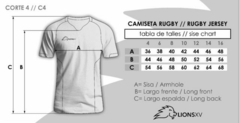 CAMISETA DE RUGBY BLUES SUPER RUGBY LIONS XV - tienda online