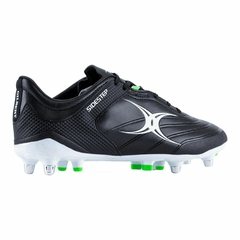 BOTINES GILBERT SIDESTEP X15 LO 6 STUD (ALUMINIO - BACKS) - In Goal Tienda