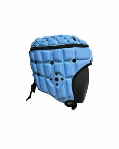 CASCO/CABEZAL HEAD GEAR EXTREME FLASH CELESTE - tienda online