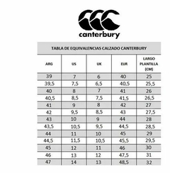 BOTINES DE RUGBY CANTERBURY PHOENIX GENESIS TEAM FG BLK/GRY (PLASTICO - INFANTILES) en internet
