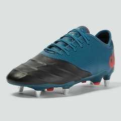 BOTINES DE RUGBY CANTERBURY PHOENIX GENESIS PRO SG BLU/BK/GRY 6 STUD (ALUMINIO) en internet