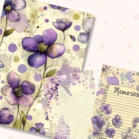 Violetas Entrelinhas | Coleção 217