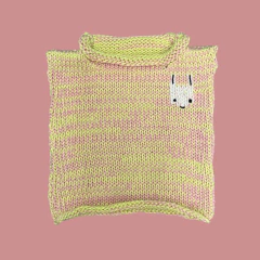 Imagen de Chaleco Sur de algodón [rosa y lima]