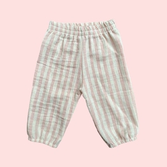 Pantalón rayas rosa - comprar online