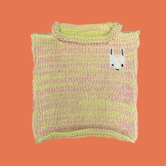 Chaleco Sur de algodón [rosa y lima] - Mon and Frank