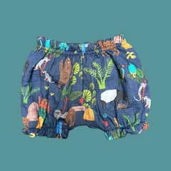 Short Jungla azul