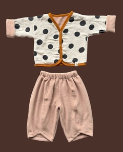 Pant slouchy polar beige en internet