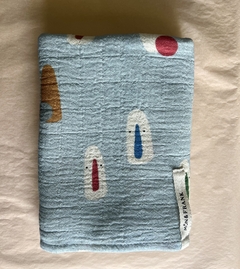 Muselina Caritas celeste - comprar online