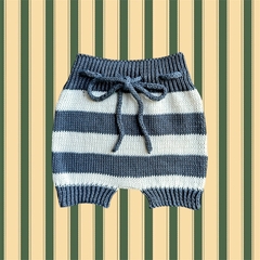 Short tejido Marino azul - comprar online