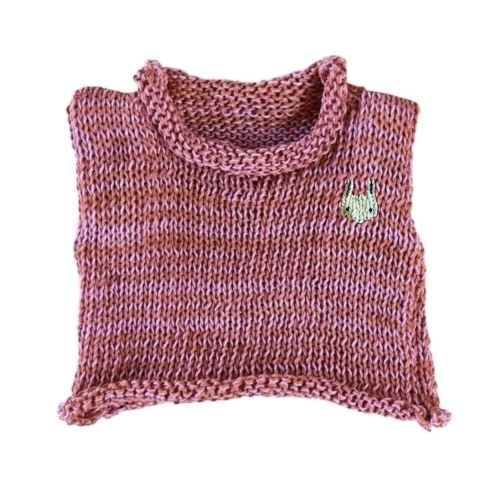 Chaleco Sur de algodón [rosa y ladrillo] - comprar online