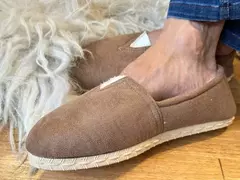 Alpargata Nipa Winter Comfy Full Full Corderito Brown - comprar online