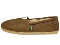 Alpargata Nipa Winter Comfy Full Full Corderito Brown - Alpargatas Nipa